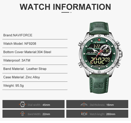 Naviforce Dual Time Exclusive Collection image 5