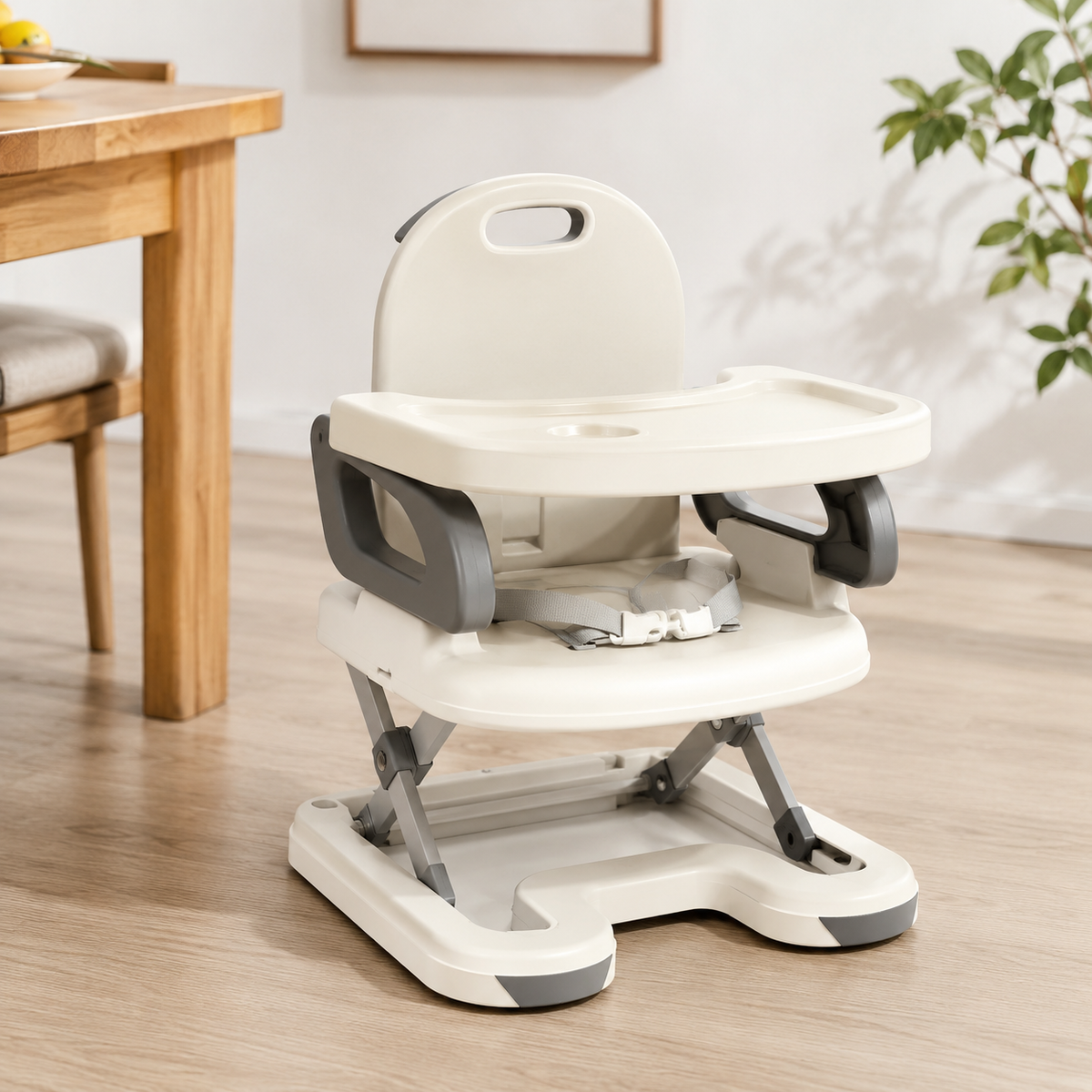 Mastela Foldable Baby Booster Feeding Chair With Tray