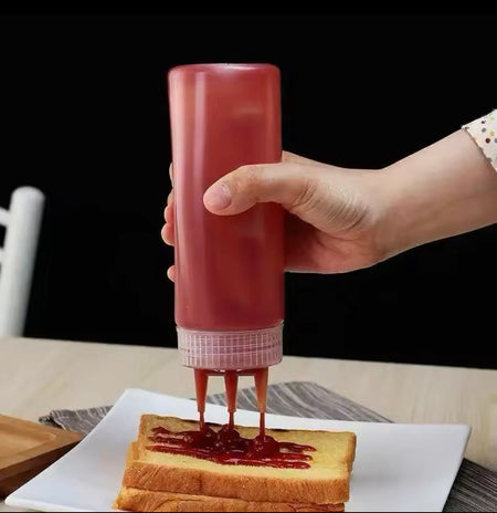Pack Of 2 Squeeze Sauce Bottle - image 5