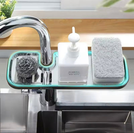 Stainless Steel Faucet Shelf - image 2