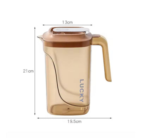 large capacity transparent water juice jug - 2200ml image 6