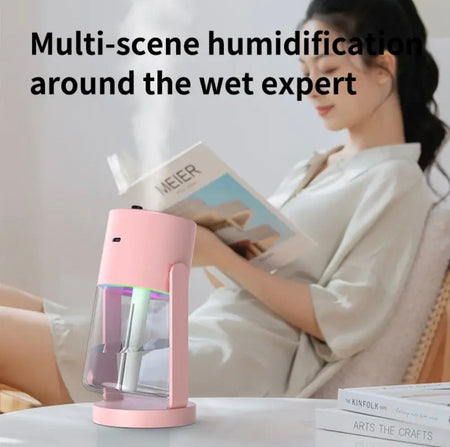 Mini Air Humidifier with Starry Sky Lights - image 4