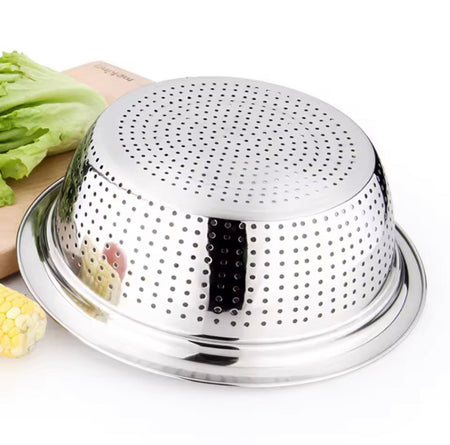 Stainless Steel Round Strainer - Image 3