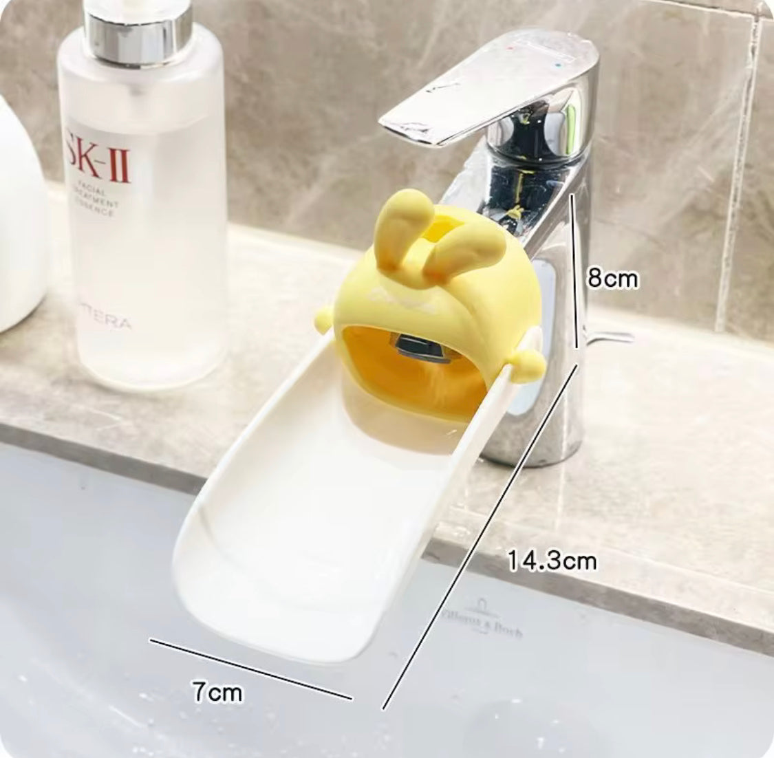cute cartoon rabbit faucet extender image 4
