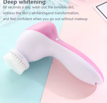 5 in 1 multifunctional face cleansing brush image 8