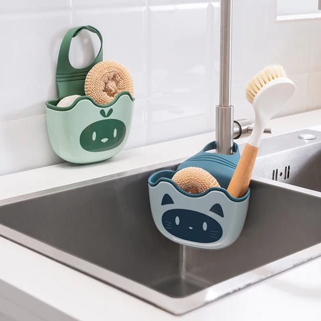Faucet Hanging Sponge Holder - image 1