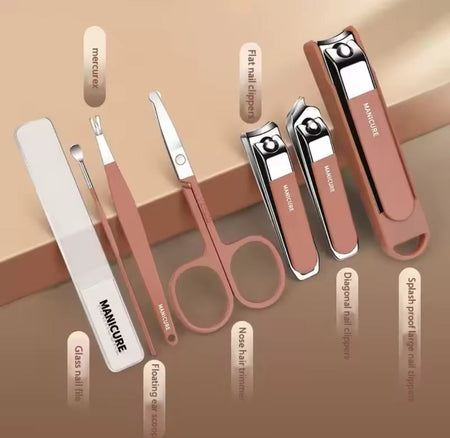 7pcs anti splash nail clipper image 5