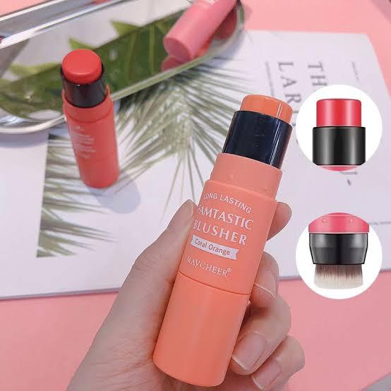 Double Ended Blush Stick With Brush - image 3