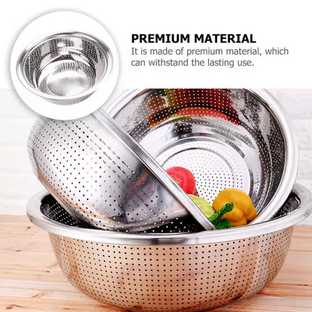 Stainless Steel Round Strainer - Image 2