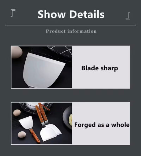 Stainless Steel Cooking Shovel - Image 3