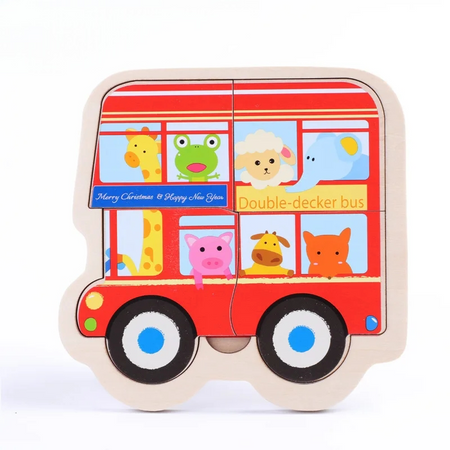 Colorful Wooden 3D Puzzle - image 5
