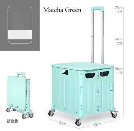 shopping cart folding trolley image 4