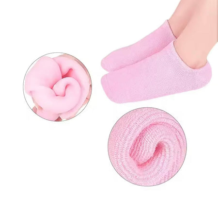Foot Spa Gel Moisturising Anti Cracked Socks - image 9