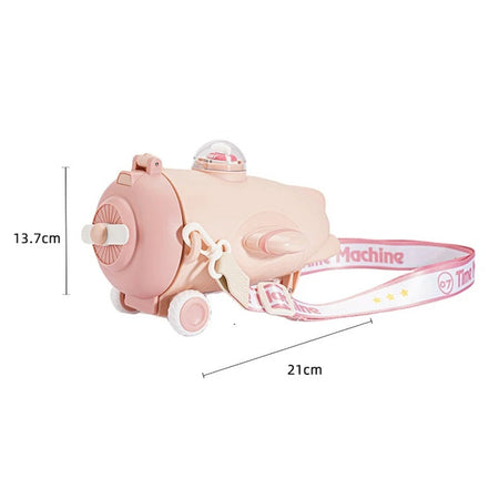 Airplane Water Bottle With Straw Capacity 500ML