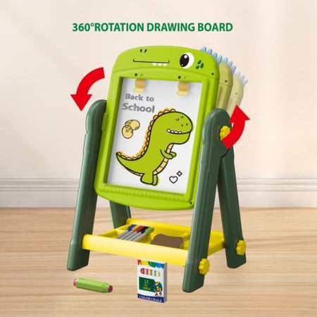 Artist Painter Double Sided Drawing Easel Board Green