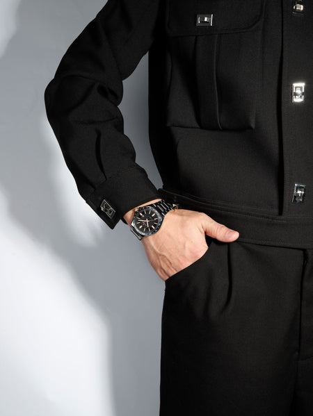 Naviforce NF 9266 Textured Dial Watch image 2
