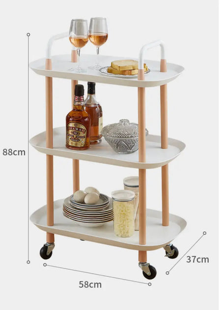 3 Layer Rotatable Trolley - image 6