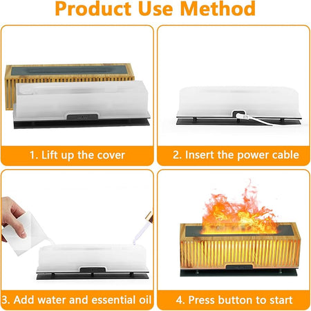 flame aromatherapy humidifier image 4