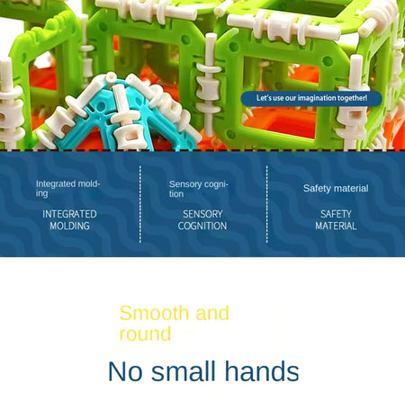 80 Pcs Buckle Building Blocks Toy - image 3