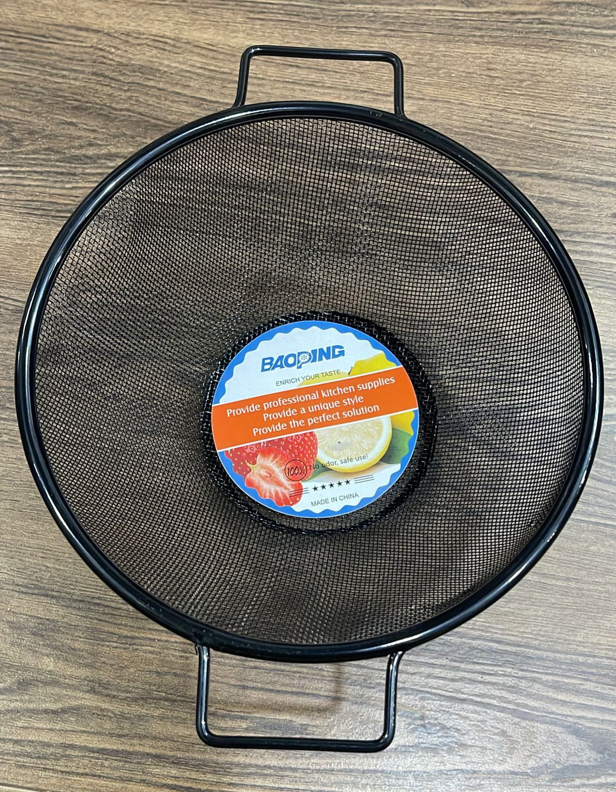 Round Strainer With Double Side Handles - image 5