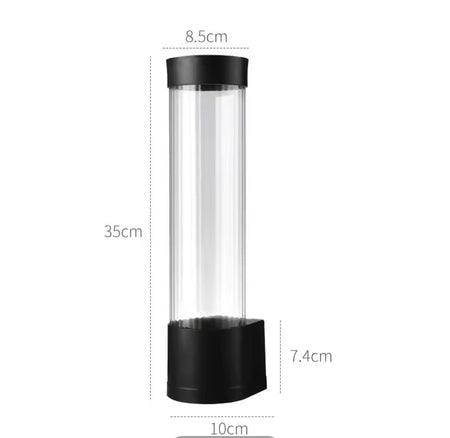 wall mounted automatic cup storage container image 11