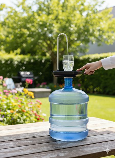 rotatable automatic electric bottle pump image 3