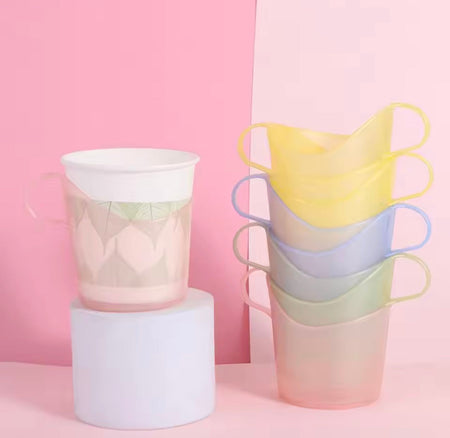 set of 6 disposable paper cup holder image 4