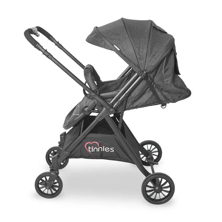 TINNIES LIGHTWEIGHT FOLDABLE BABY STROLLER – REVERSIBLE HANDLE (0–4 YEARS) -  T107-016