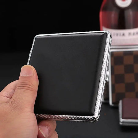 Leather Cigarette Box - image 1