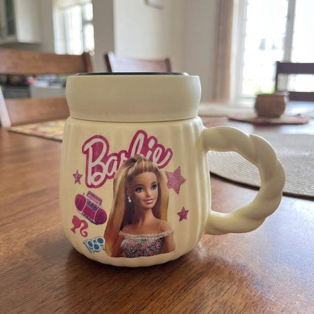 barbie inspired ceramic coffee mug image 4