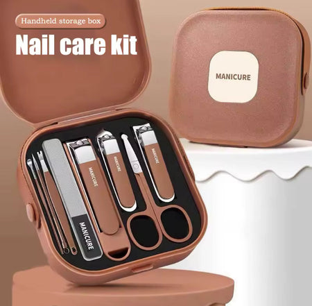 7pcs anti splash nail clipper image 2