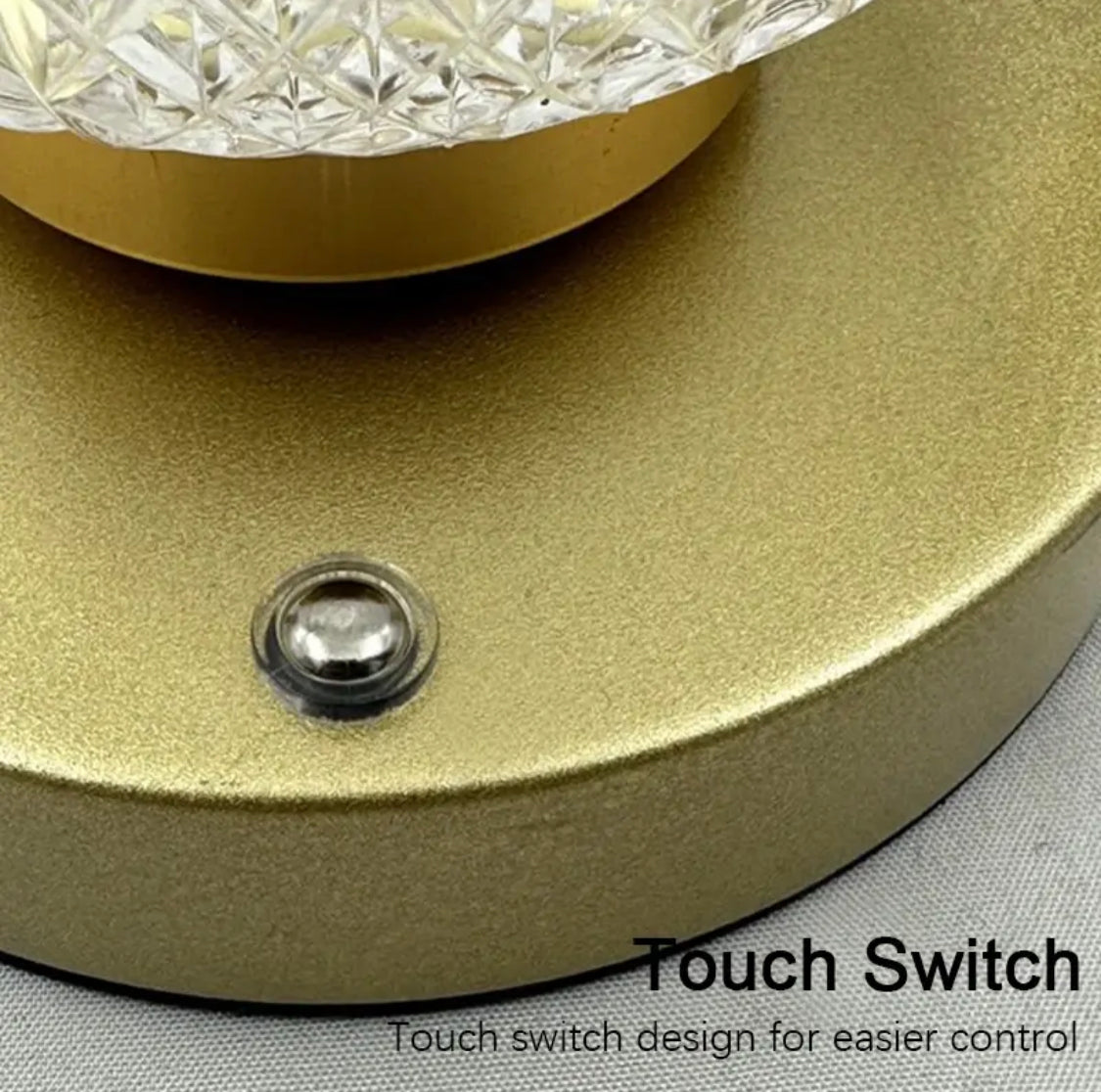 Nordic LED Crystal Table Lamp - image 5