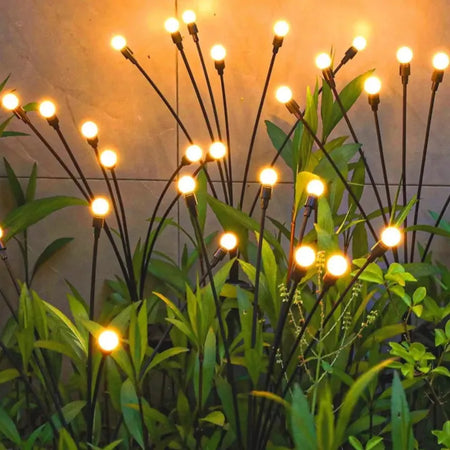 led solar firefly outdoor garden lawn lights main image