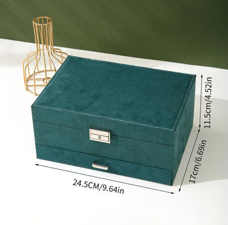 Large Capacity Jewelry Box with Lock - image 5