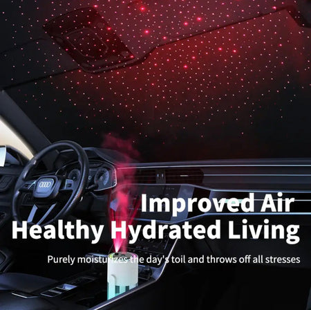 Mini Air Humidifier with Starry Sky Lights - image 6