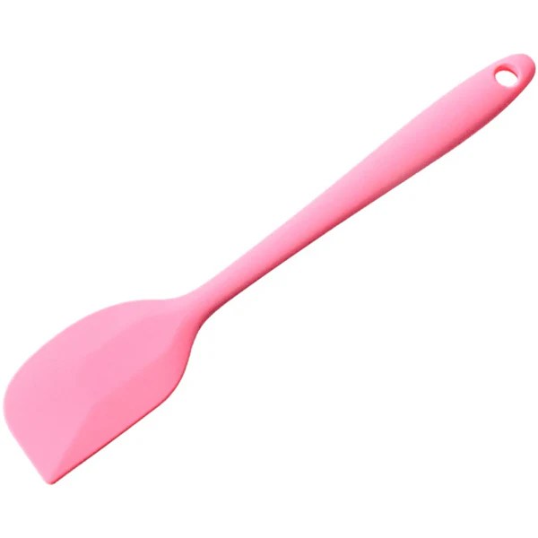 Premium Food-Grade Silicone Spatula, Perfect for Mixing and Scraping(Flat) image 4