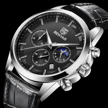 Benyar BY-5160 Moonphase Chronograph Watch main image