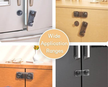 Baby Safety Refrigerator Freezer Latch Lock French Fridge Door Lock