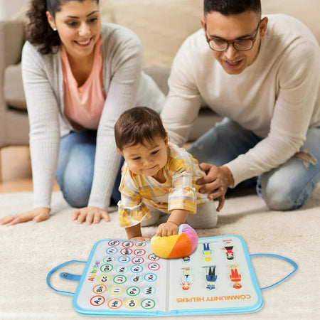 Busy Montessori Fine Motor Skills And Sensory Book 10 Pages