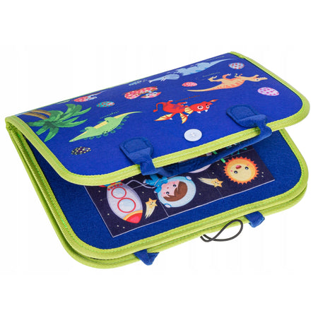 Busy Sensory Activity Developing Book for Motor Skills Learning Book for Toddlers 4 pages
