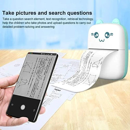 Buy Wireless Bluetooth Mini Photo Thermal Printer