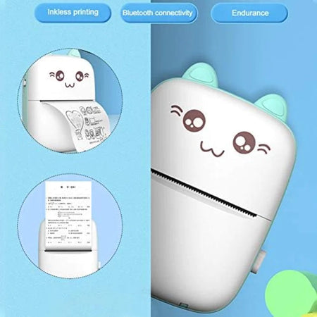 Buy Wireless Bluetooth Mini Photo Thermal Printer