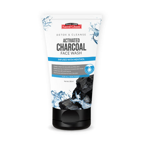 Saeed Ghani Activated Charcoal Detox & Cleanse Face Wash Image 2