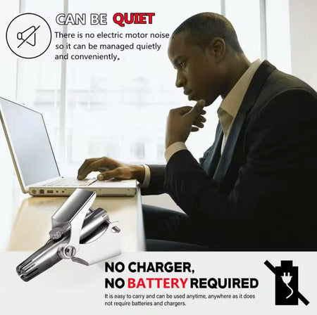 mini portable nose hair trimmer image 4