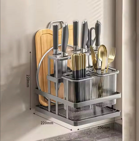 wall mounted cutlery organizer image 5