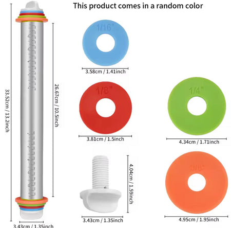 adjustable rolling dough roller image 11