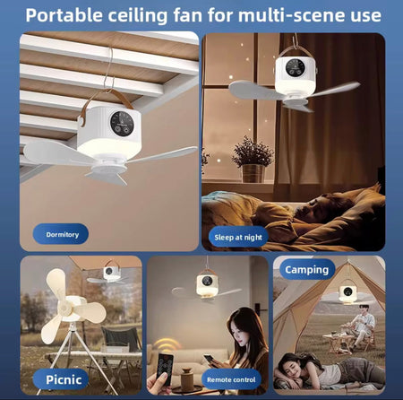 rechargeable wireless ceiling fan image 4