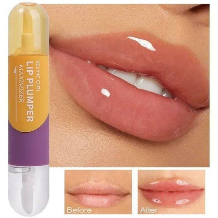 2 In 1 Moisturizing Lip Plumper Gloss - image 1