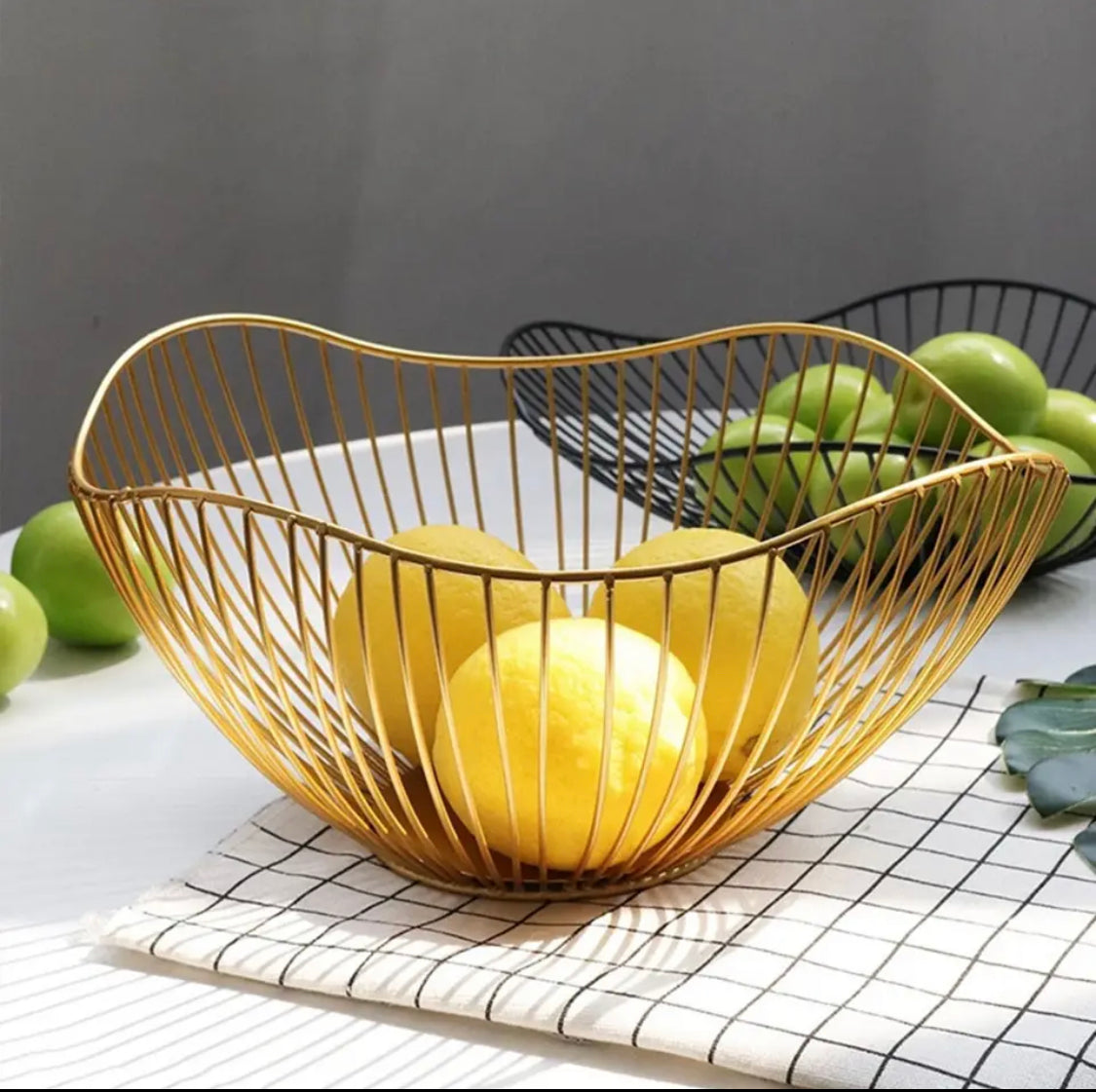Durable Iron Fruit Basket - image 2