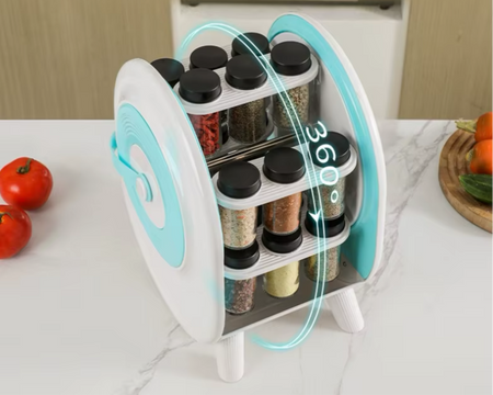 18 In 01 Rotating Spice Rack - Image 2